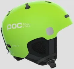 Groene Poc Pocito Auric Cut Mips Helmet Geel
