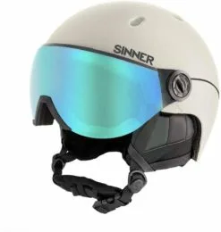 Grijze SINNER - Titan Visor - Licht Groen - Unisex - Maat 53