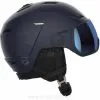 Marineblauwe Salomon Icon Lt Visor Photo Sigma