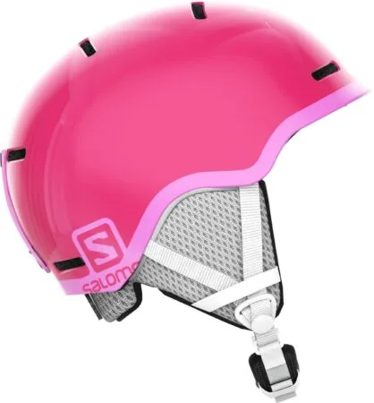 Salomon Kid Grom Skihelm Roze 1 Salomon Kid Grom Skihelm Roze