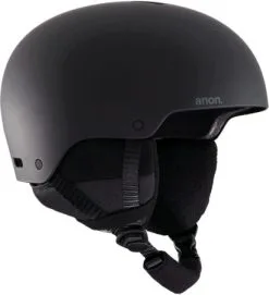 Zwarte Anon Rime 3 Skihelm Junior