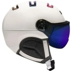 Kask Chrome Visor Skihelm Wit/Blauw