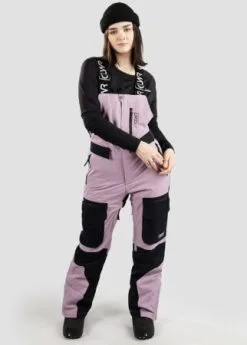 Lichtpaarse Clwr Gritty Bib Pants Violet