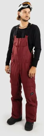 Bordeauxrode Armada Sumpter Bib Pants Rood 1 Bordeauxrode Armada Sumpter Bib Pants Rood