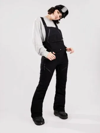 Volcom Elm Stretch Gore Tex Bib Pants Zwart 1 Volcom Elm Stretch Gore Tex Bib Pants Zwart