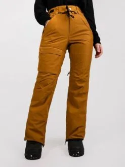 Goudkleurige Coal Ferris Pants Bruin