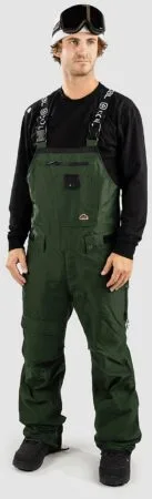 Donkergroene Coal Bridger Bib Pants Groen