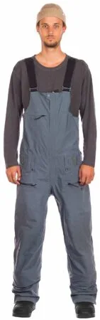 Fw Manifest 2l Bib Pants Grijs