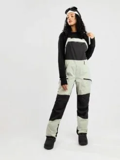 Groene Jones Snowboards Mountain Surf Bib Pants Patroon