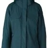 Donkergroene Brunotti Silverstar Women Snowjackets