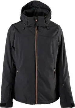 Zwarte Brunotti Aries Women Softshelljacket