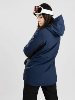 Antraciet Grijze Coal Sheridan Anorak Zwart