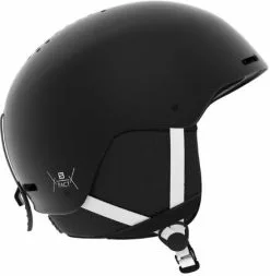 Witte Salomon Pact Helmet Zwart