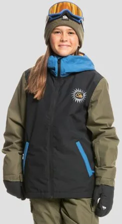 Quiksilver In The Hood Jacket Zwart