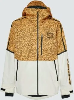 Gele Oakley Tc Gunn 2.0 Rc Shell Jacket Patroon