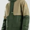 Olijfgroene Coal Alta Jacket Groen