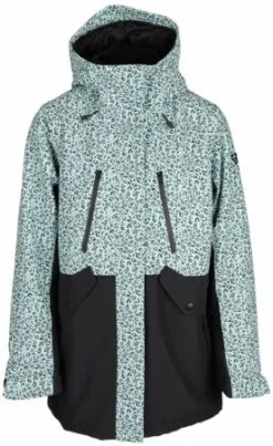 Groene Brunotti Danyo Women Snowjacket - Canvas - XS