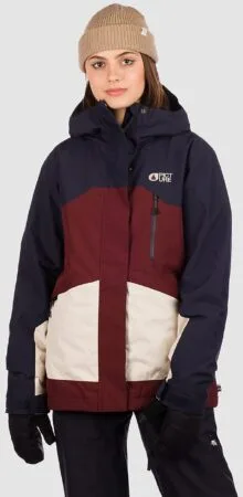 Donkerblauwe Picture Week End Jacket Patroon