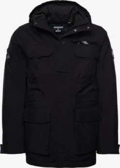Superdry Snowboardjas Kleur Zwart