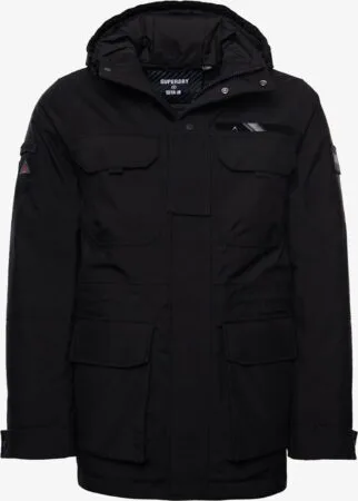 Superdry Snowboardjas Kleur Zwart 1 Superdry Snowboardjas Kleur Zwart