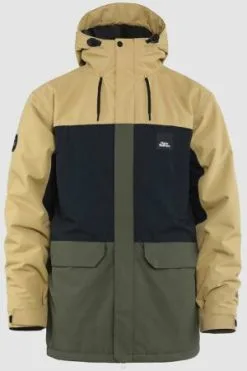 Zandkleurige Horsefeathers Cordon Ii Jacket Patroon