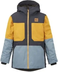 Diverse-kleuren Picture - Kid's Edytor Jacket - Ski-jas Maat 8, Meerkleurig