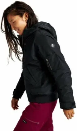 Zwarte Burton W Saxton Bomber Jacket