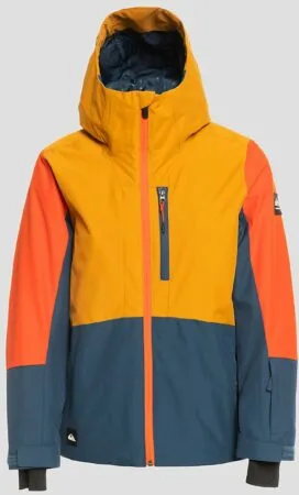 Bruine Quiksilver Kai Ambition Jacket Patroon 1 Bruine Quiksilver Kai Ambition Jacket Patroon