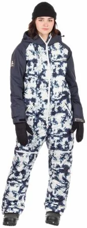 Blauwe Oneskee Original Pro Overall Tiedye