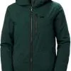 Donkergroene Helly Hansen W Valdisere 2.0 Jacket 2023