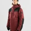 Bordeauxrode Armada Bergs Insulated Jacket Rood
