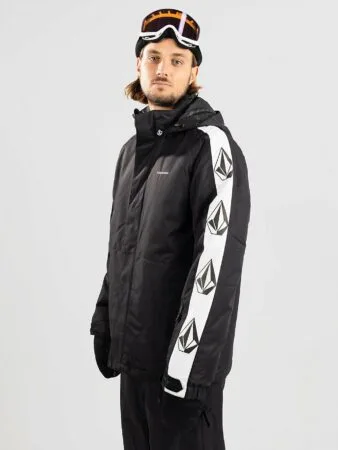 Volcom Iconic Stone Ins Jacket Zwart 1 Volcom Iconic Stone Ins Jacket Zwart