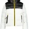 Witte Luhta Hanhivaara Ski Jas Dames-Optic White-44