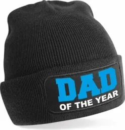 Bellatio Decorations Muts Dad Of The Year Vader Van Het Jaar Zwart Voor Heren Vaderdag Winter Cadeau Papa Vader
