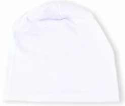 Orange85 Muts Beanie Fleece Gevoerd Unisex Winter Wit
