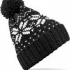 Mutsen ,   Winterkleding Winter Muts Snowstar Zwart Voor Dames Of Heren