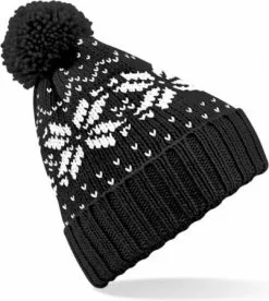 Mutsen ,   Winterkleding Winter Muts Snowstar Zwart Voor Dames Of Heren