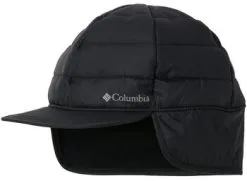 Mutsen Zwarte Muts Columbia Powder Lite Warm Earflap Cap