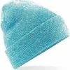 Beechfield Basic Winter Muts Lichtblauw Gemeleerd Voor Volwassenen