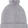 Lodger Winter Muts Hatter Merinowol Grijs Kriebelt Niet Zachte Kwaliteit