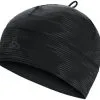 Zwarte Odlo Polyknit Warm Eco Print Hat Unisex